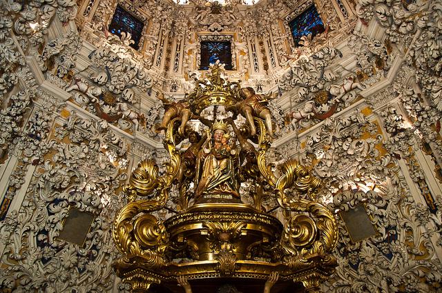 Santa María de la Victoria en su camarín // S. FENOSA