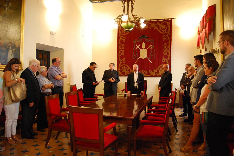 Toma de posesión de Rafael Carmona Estrada como ecónomo diocesano