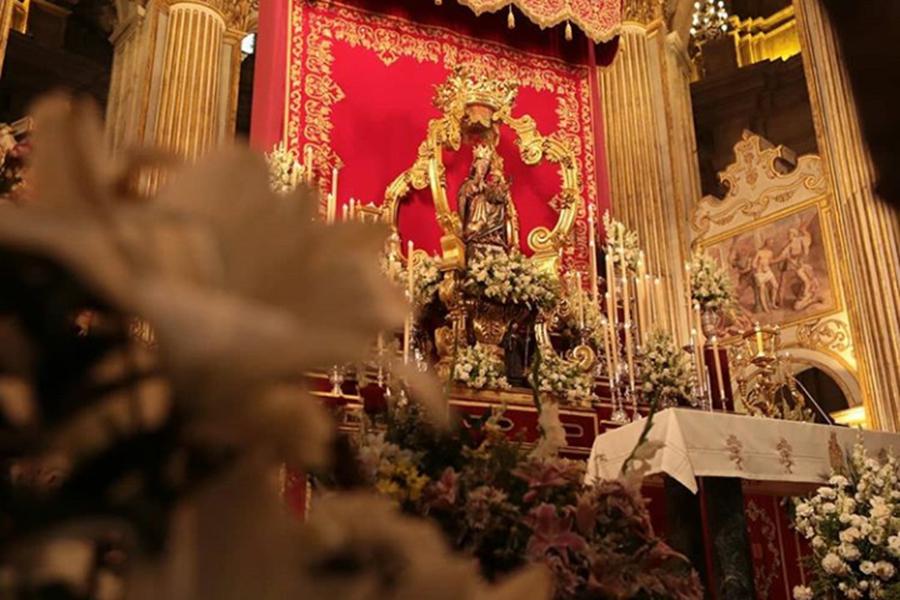 Santa María de la Victoria, en la Catedral de Málaga