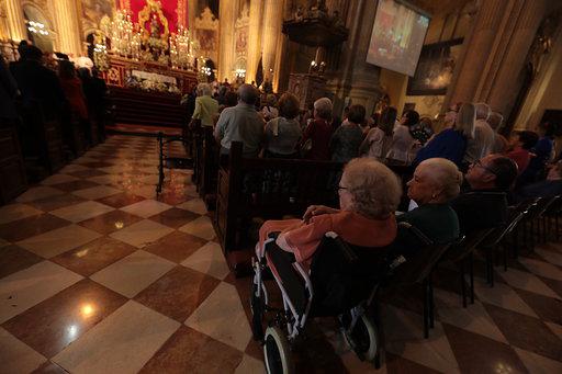 Festividad de Santa María de la Victoria, en la Catedral de Málaga