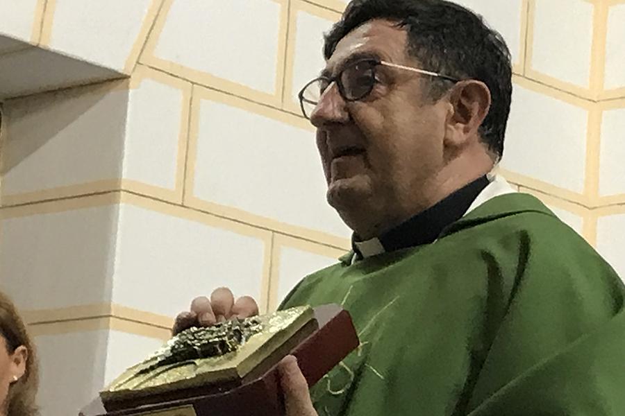 Eucaristía de despedida de Roberto Rojo como vicario territorial de Melilla
