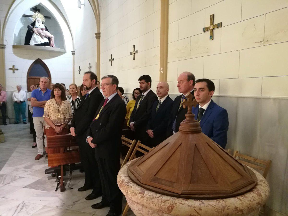 Don Jesús Catalá en la parroquia castrense de la Inmaculada Concepción de Melilla // M. RUBIALES