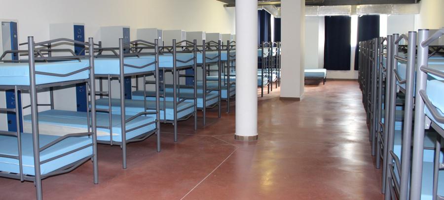 Instalaciones del Complejo José Nadal, en Estepona