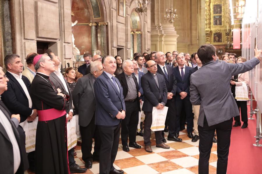 Presentación de la exposición "La Catedral de Málaga, una sinfonía inacabada"