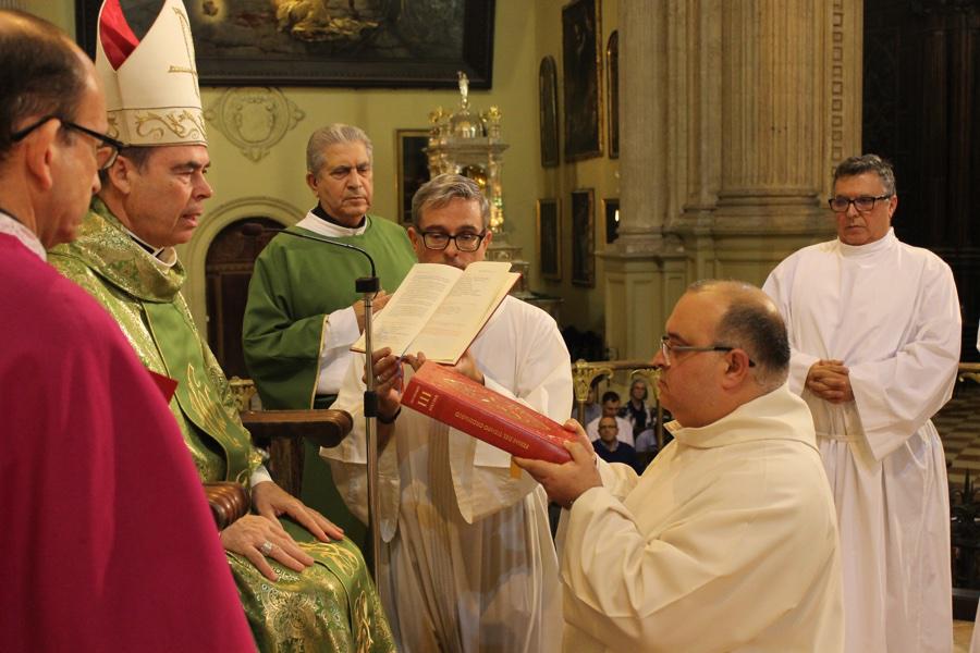 Ordenación de diáconos y ministerio de Lector y Acólito en la Catedral
