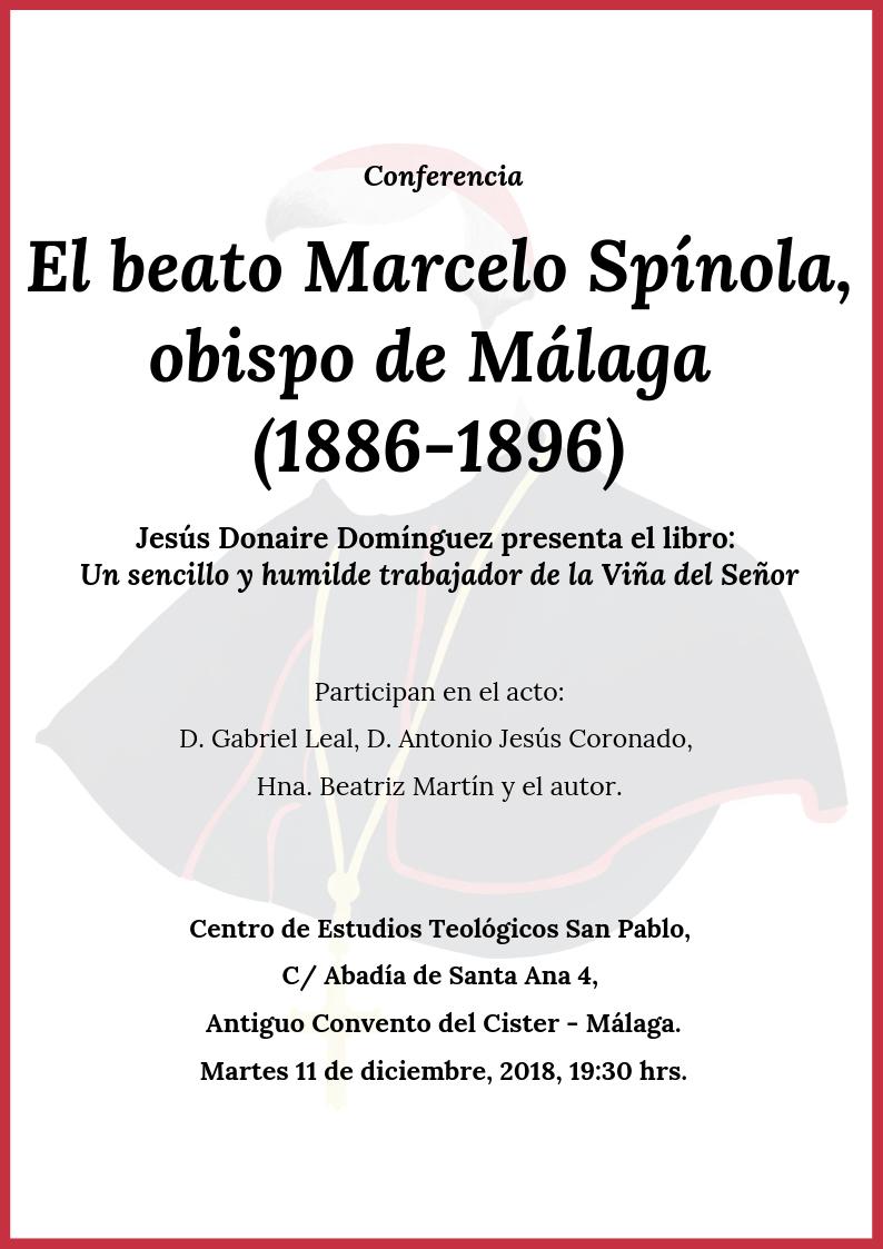 Cartel de la conferencia y presentación