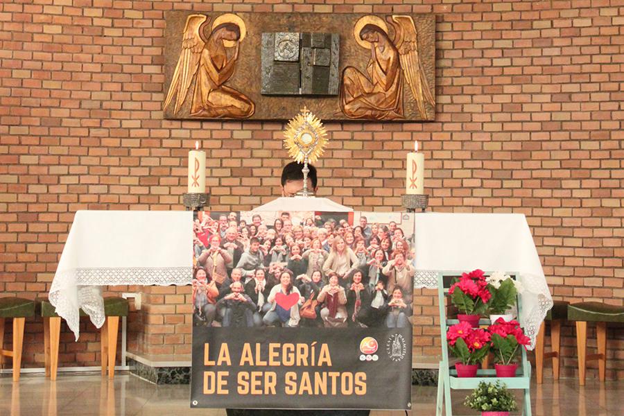 Momento del IV Encuentro Interparroquial de laicos de parroquia organizado por la acción Católica General