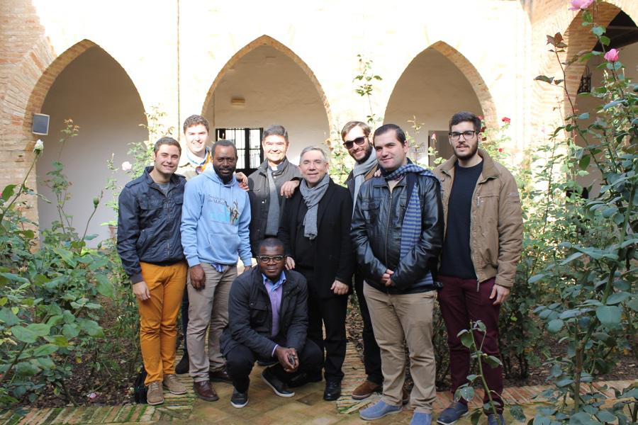 Seminaristas y formadores, en el Encuentro de Seminaristas del Sur de España en noviembre de 2018