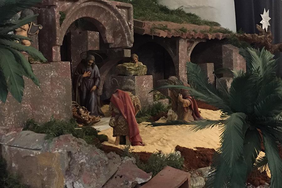 Belén de la parroquia Nuestra Señora de la Oliva, de Mollina