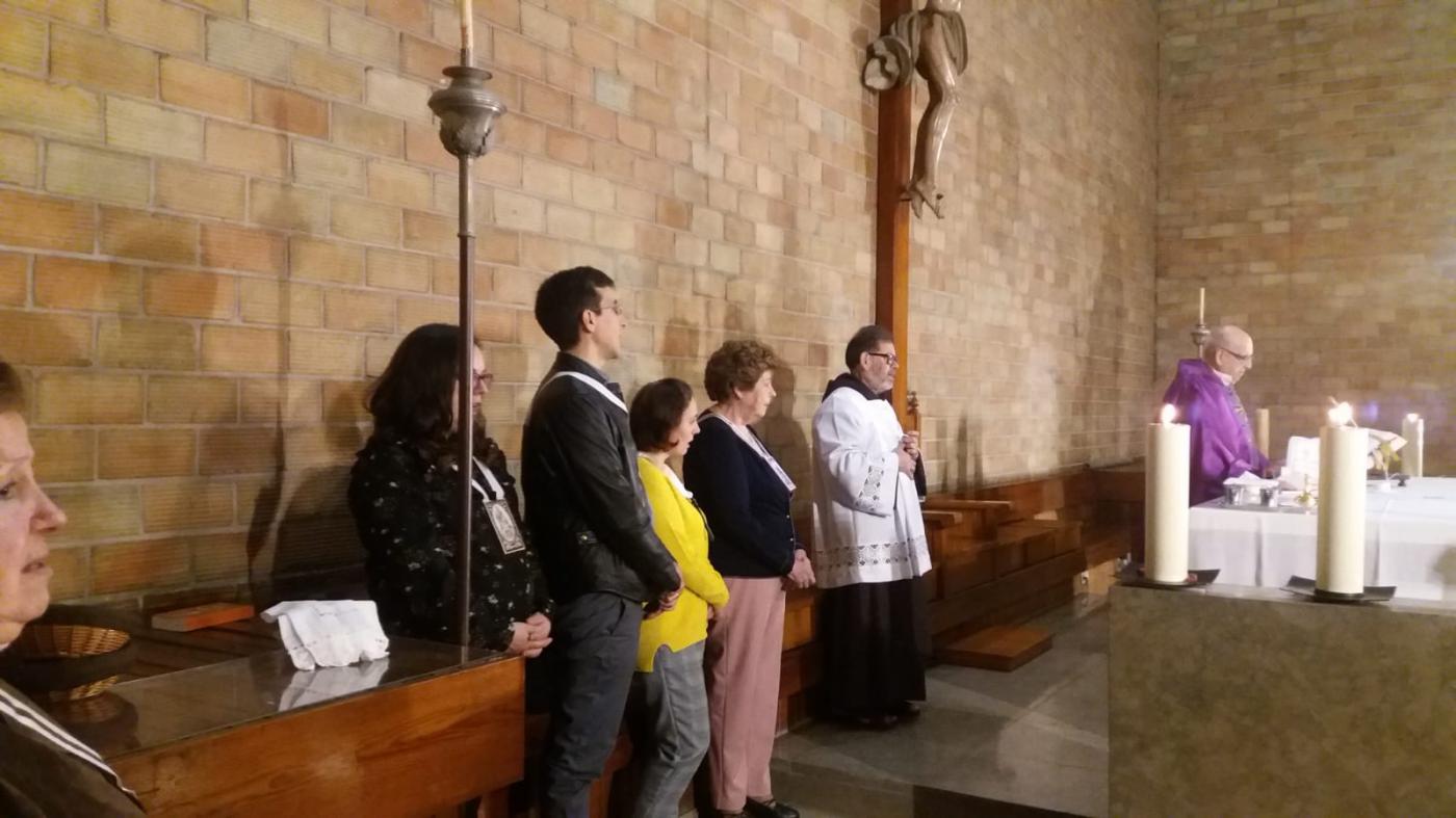 Admisión de tres nuevos hermanos seglares carmelitas