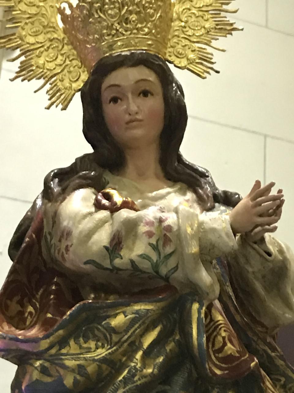 Vigilia de la Inmaculada en la parroquia castrense de la Inmaculada Concepción de Melilla