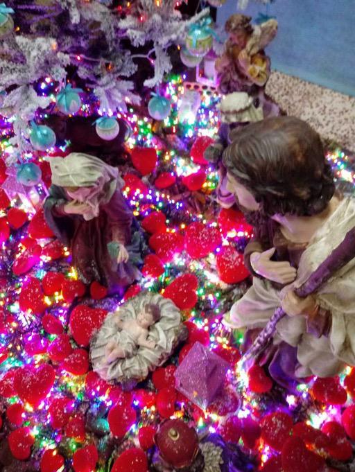 Belén del colegio de San Manuel, de las Hijas de la Caridad (Málaga)