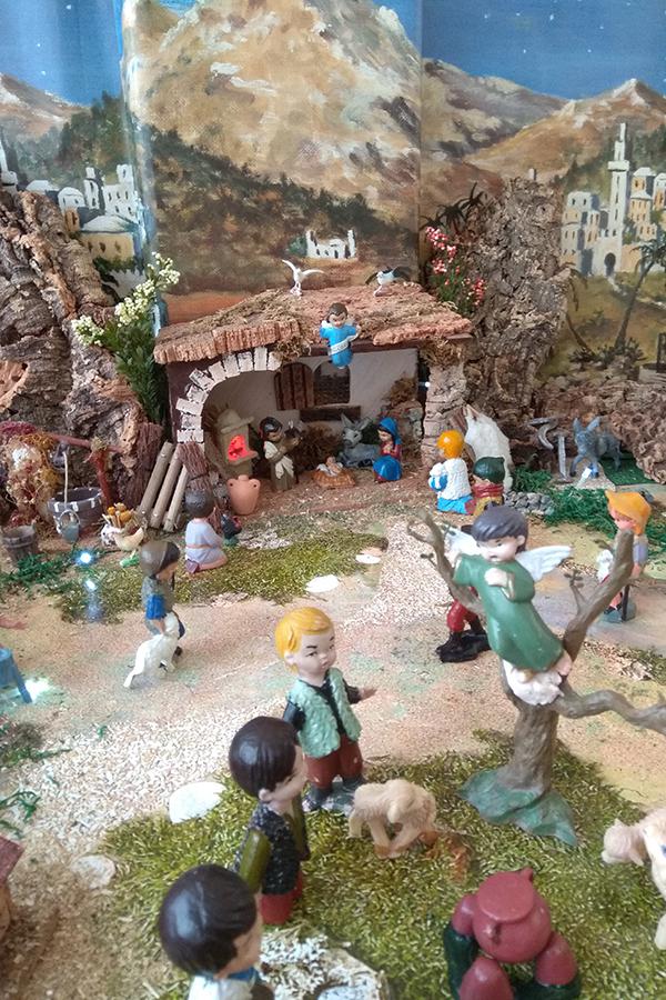 Belén de la familia Ruiz Enríquez, de Málaga