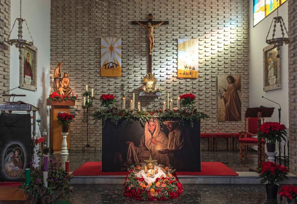 Visita pastoral a la parroquia de la Sagrada Familia (Málaga)