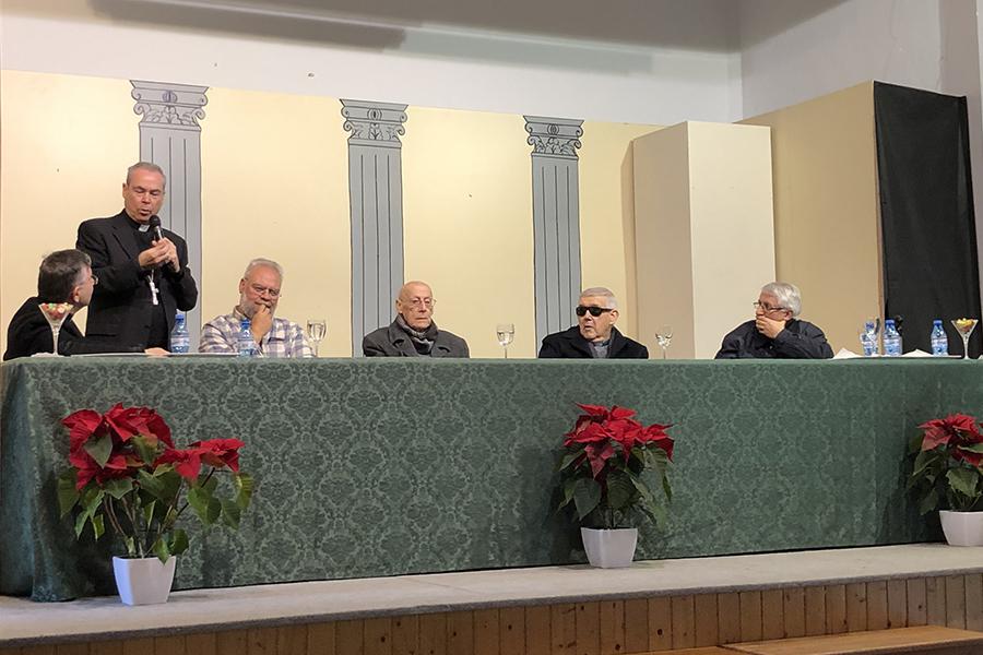 Encuentro de Presbiterio, el 24 de enero de 2019, en el Seminario Diocesano// E. LLAMAS