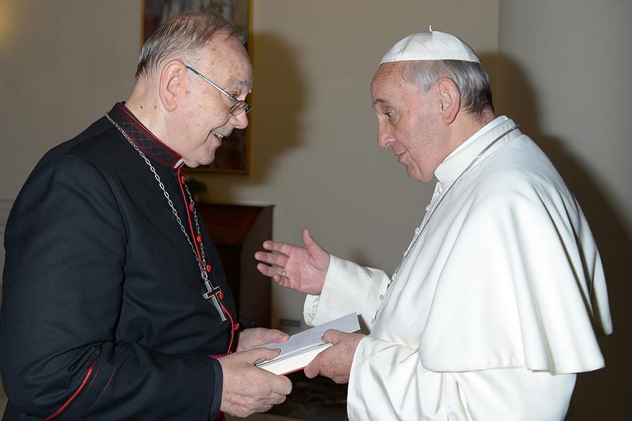 Telegrama del Papa Francisco por el fallecimiento del Card. Sebastián.