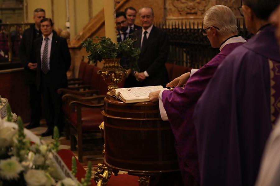 Misa exequial del cardenal Fernando Sebastián, en la Catedral de Málaga // S.FENOSA