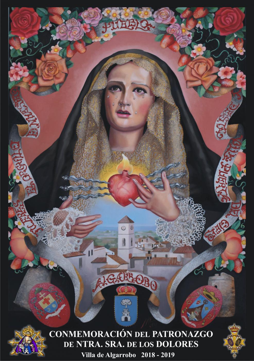 Todas las patronas marianas arropan a la nueva patrona de Algarrobo