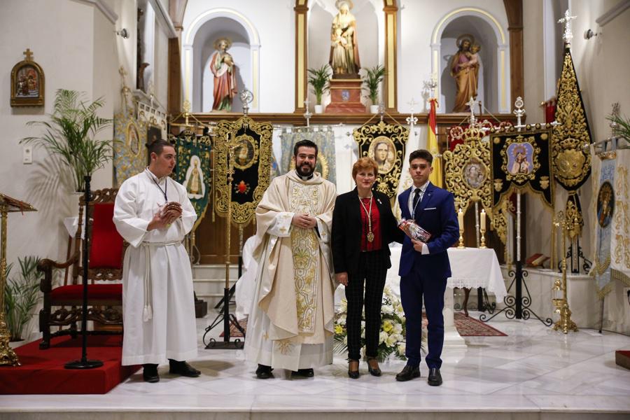 Eucaristía en la parroquia de Santa Ana (Algarrobo) con la participación de las Patronas Marianas de la Diócesis de Málaga // Y. MARTÍN