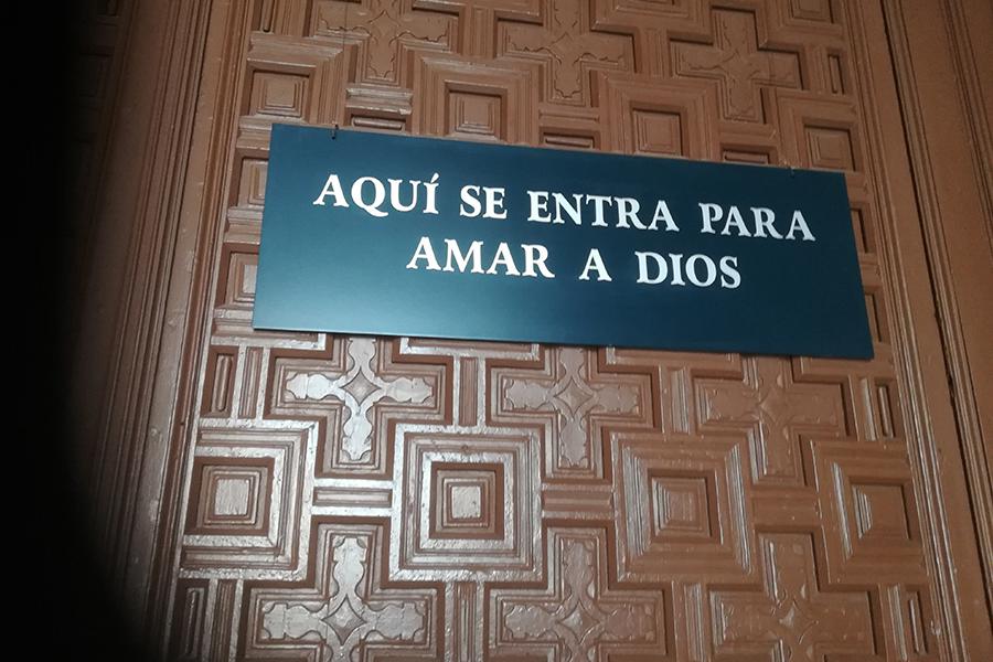 ¡Menuda catequesis!