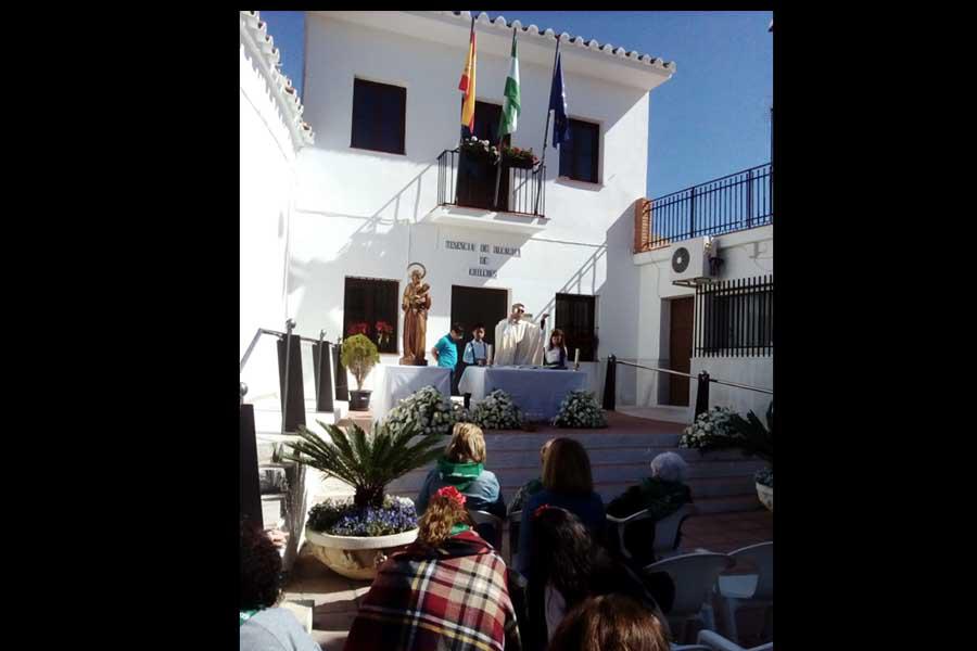 Celebración del día de San José en Chilches