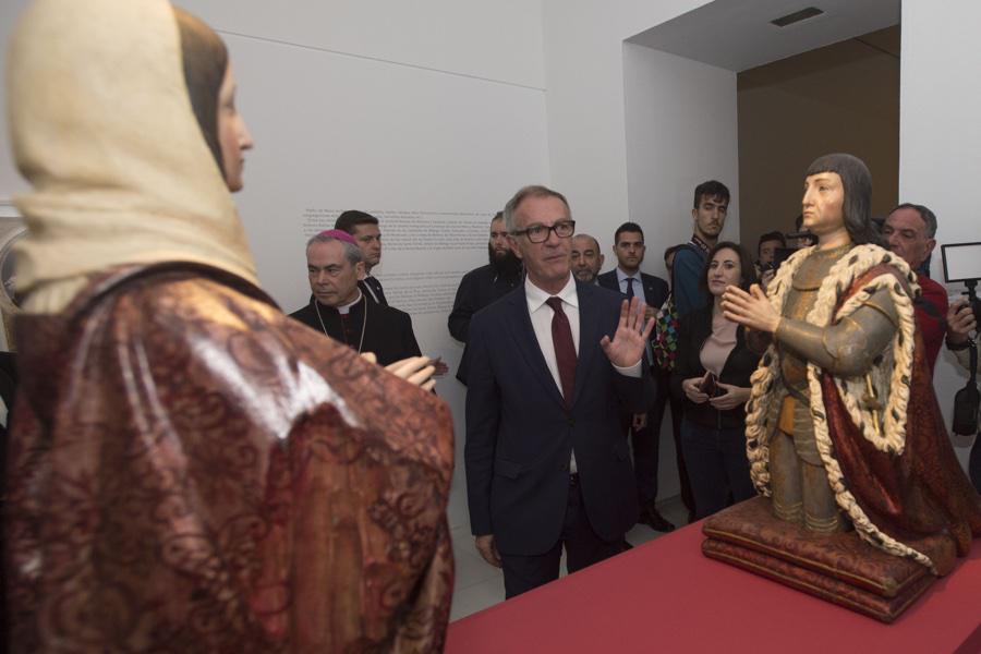 Inauguración de la exposición “Pedro de Mena. Granatensis malacae”