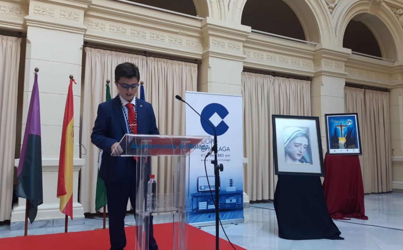 «Mi seño de Religión me animó a escribir el pregón»