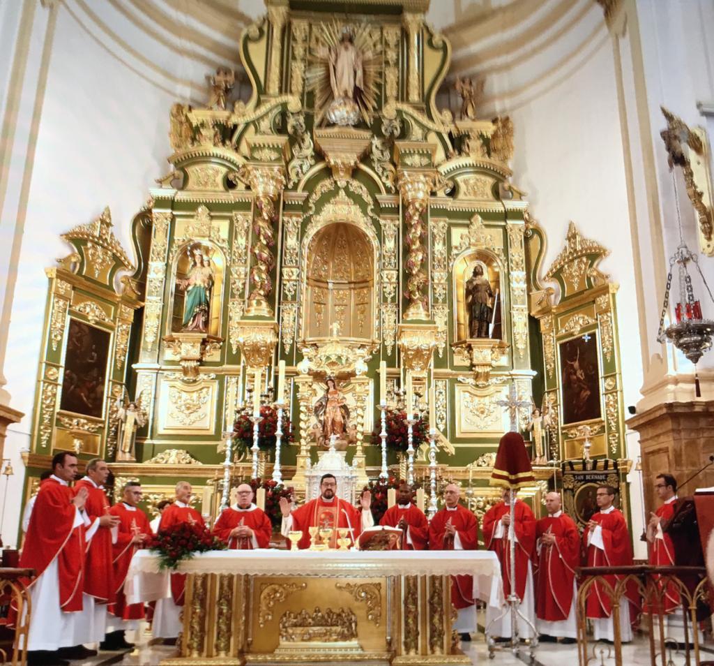 Fiesta de san Bernabé en la parroquia de la Encarnación de Marbella