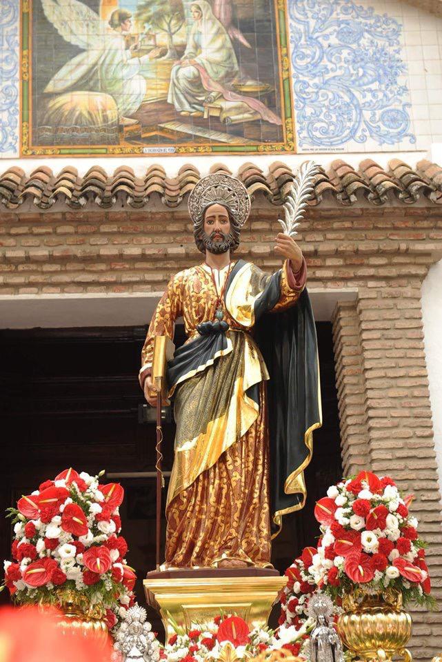 Fiesta de san Bernabé en la parroquia de la Encarnación de Marbella