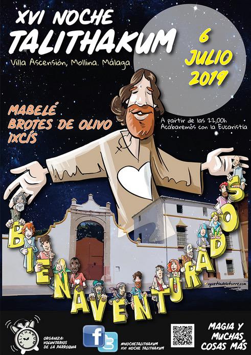 Cartel de la XVI Noche Talithakum