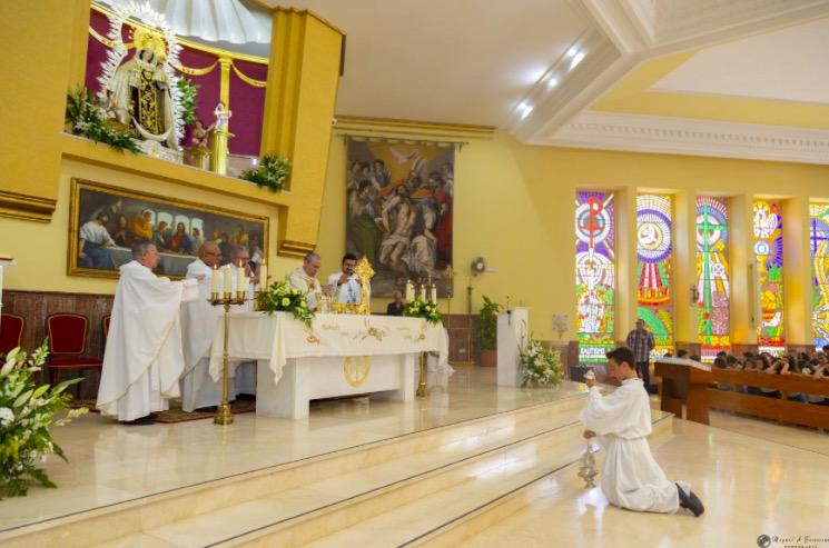 Visita Pastoral de D. Jesús Catalá a la parroquia del Carmen de Estepona