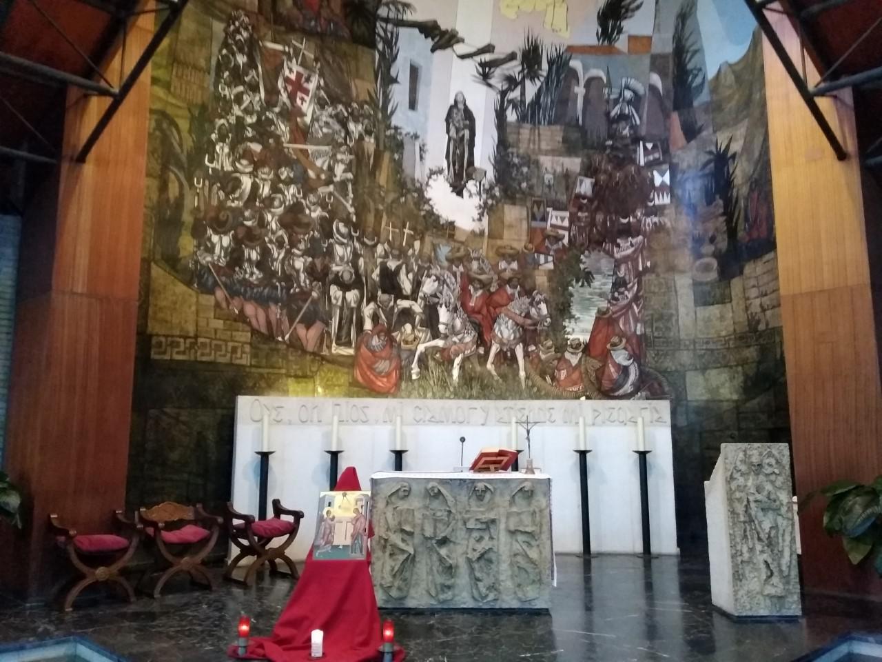 El icono profanado de Siria fue venerado en la parroquia Santa Rosa de Lima