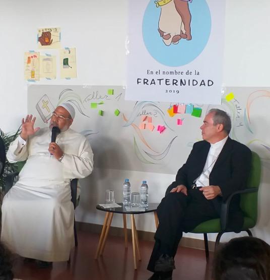 El Obispo y el imán de Fuengirola se encuentran con niños cristianos y musulmanes en el II Campamento Interreligioso de Verano