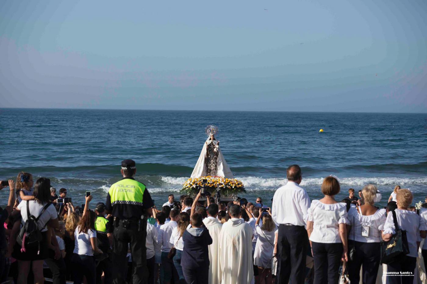 Cultos a la Virgen del Carmen de Marbella, el 16 de julio de 2019