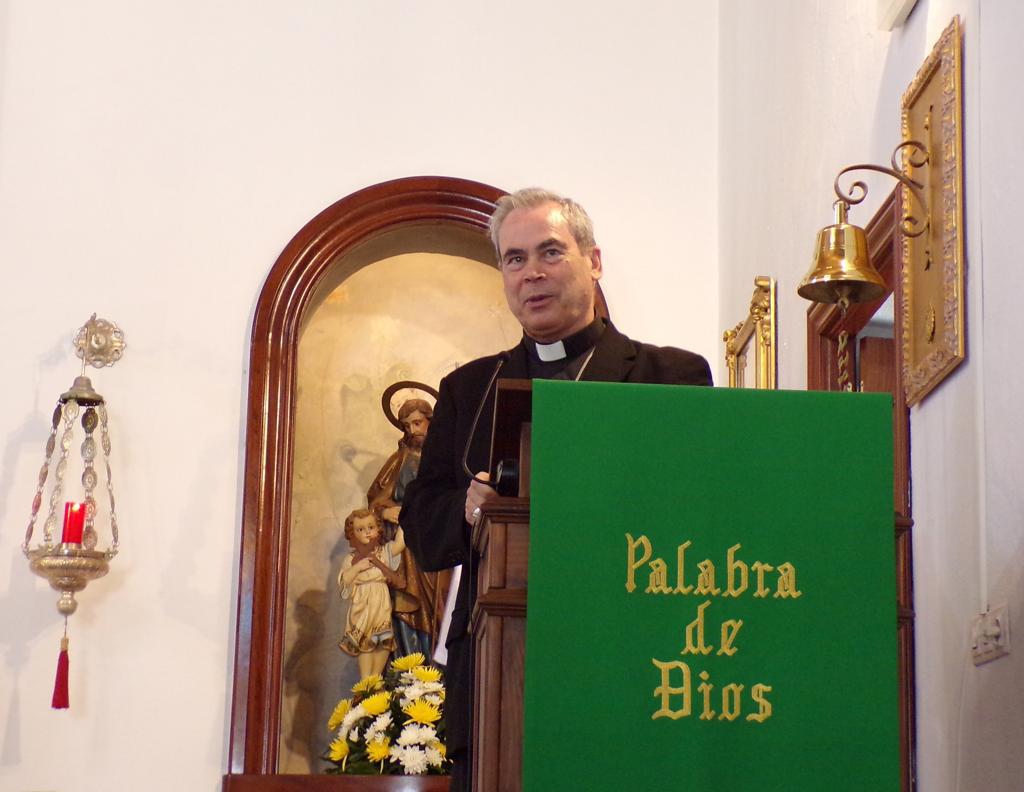 Visita pastoral a la parroquia de San Miguel, de Istán