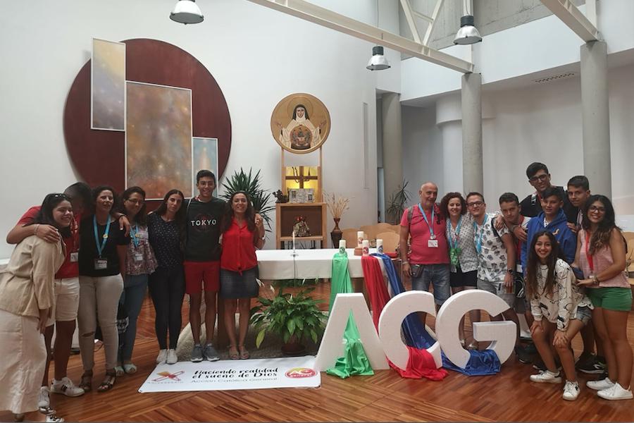 Participantes malagueños en el Encuentro de Laicos de la ACG celebrado en Ávila