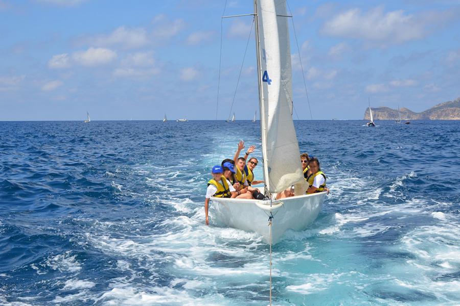 La regatista Theresa Zabell