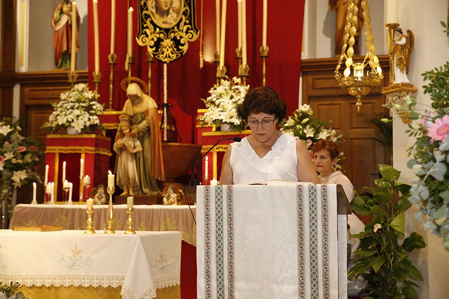 Eucaristía dedicada a Nuestra Señora de los Dolores en Algarrobo // Y. MARTÍN