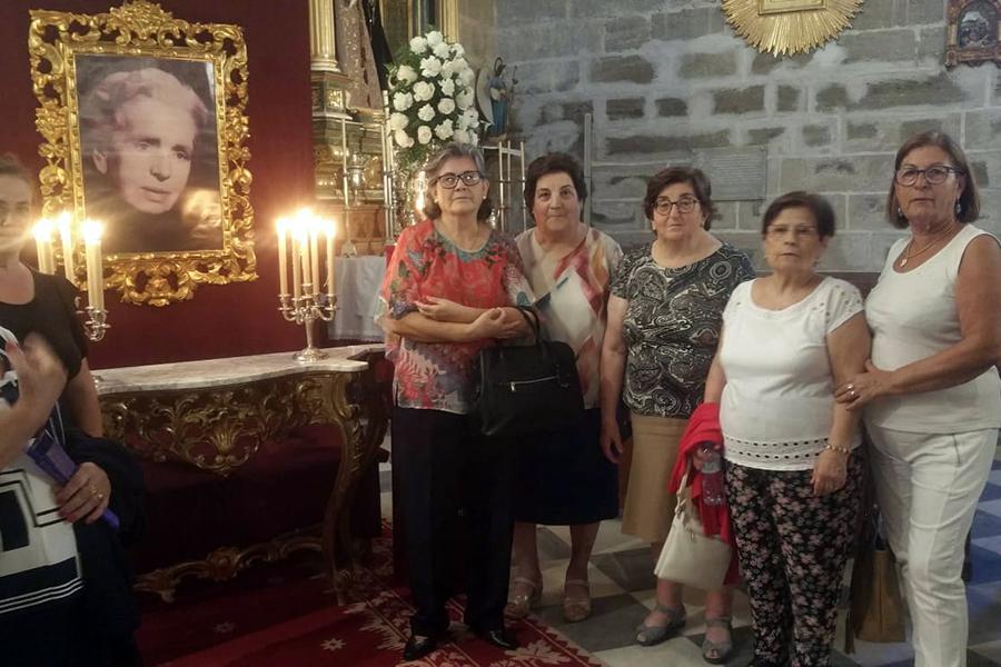 Misa de acción de gracias por la causa de beatificación de la señorita Laura, en la parroquia de la Encarnación de Álora