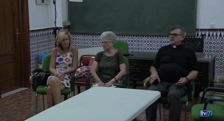 Carmen Velasco, en la reunión con los profesores de Religión de Melilla