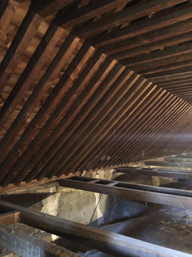 Techo de la iglesia del Sagrario