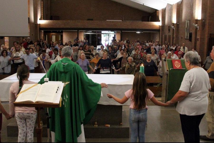 Una "ecoparroquia" en la barriada de Miraflores de los Ángeles