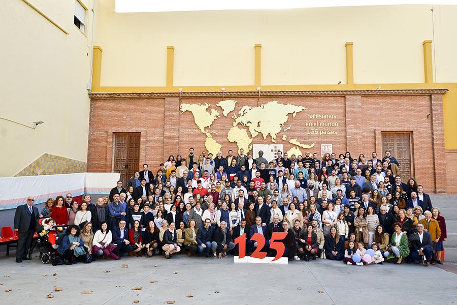 clausura de los actos con motivo del 125 aniversario de los salesianos en Málaga