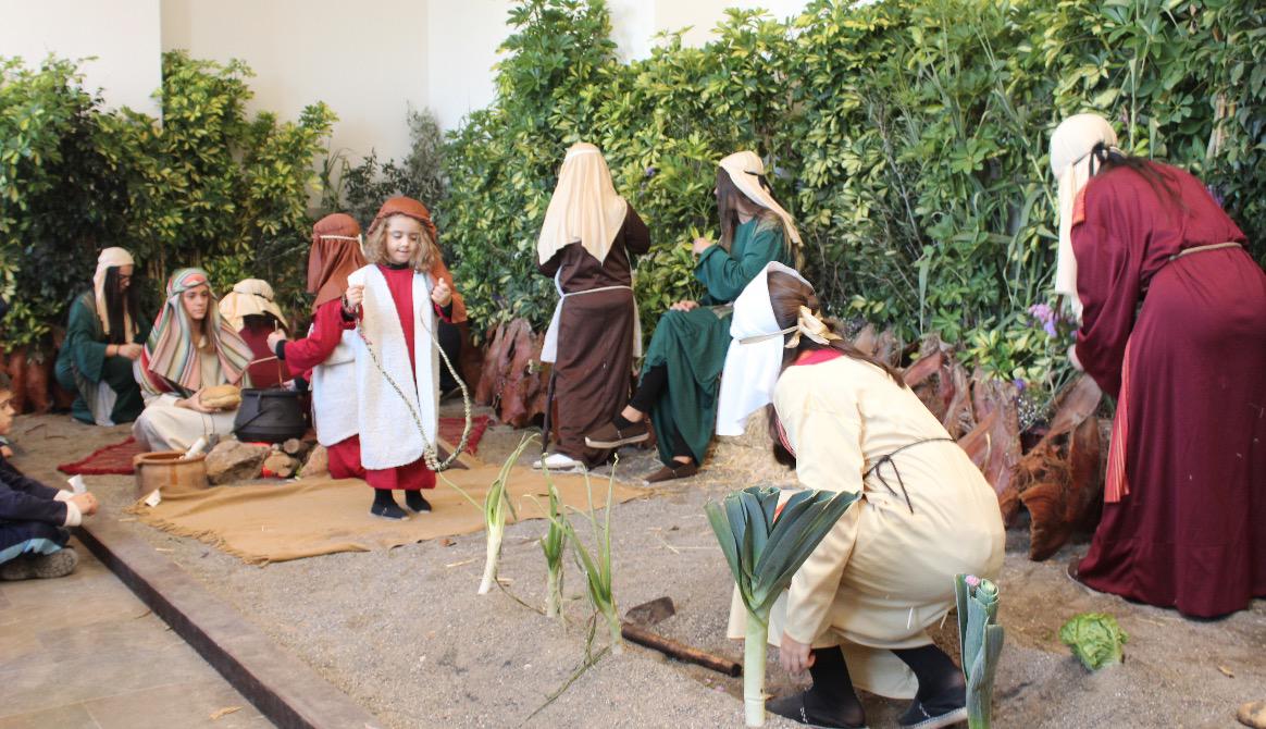 Los malagueños se vuelcan con el Belén Viviente Diocesano