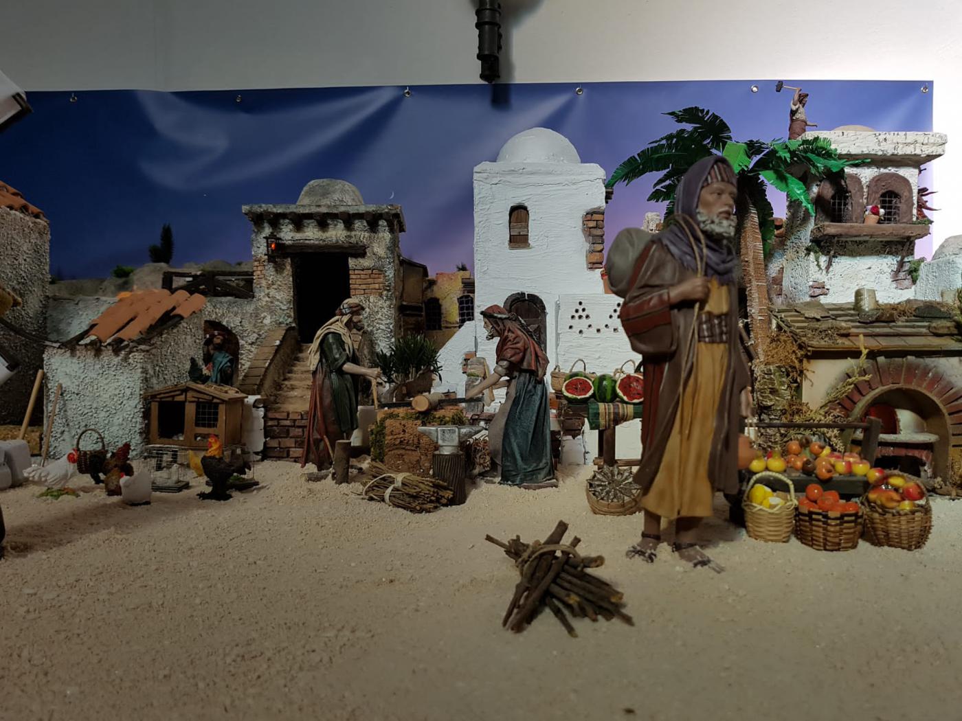 Belén de la parroquia del Rosario en La Cala del Moral