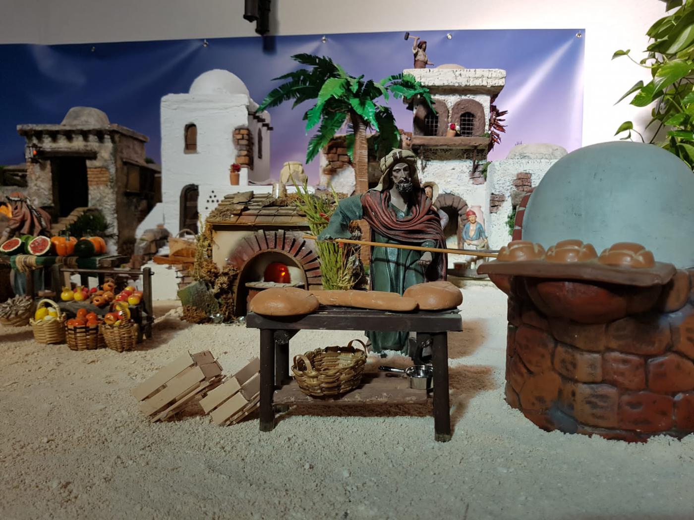 Belén de la parroquia del Rosario en La Cala del Moral