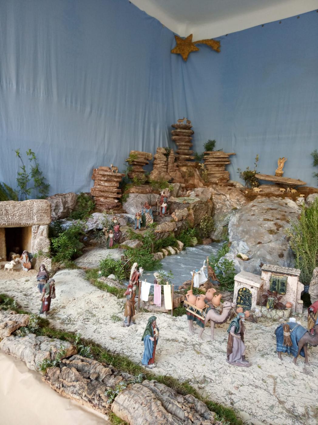 Belén de la parroquia del Rosario en La Cala del Moral