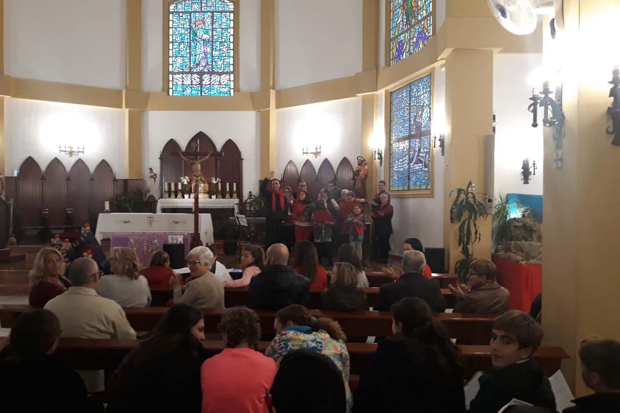 Festival de Villancicos en la parroquia de Santa Inés