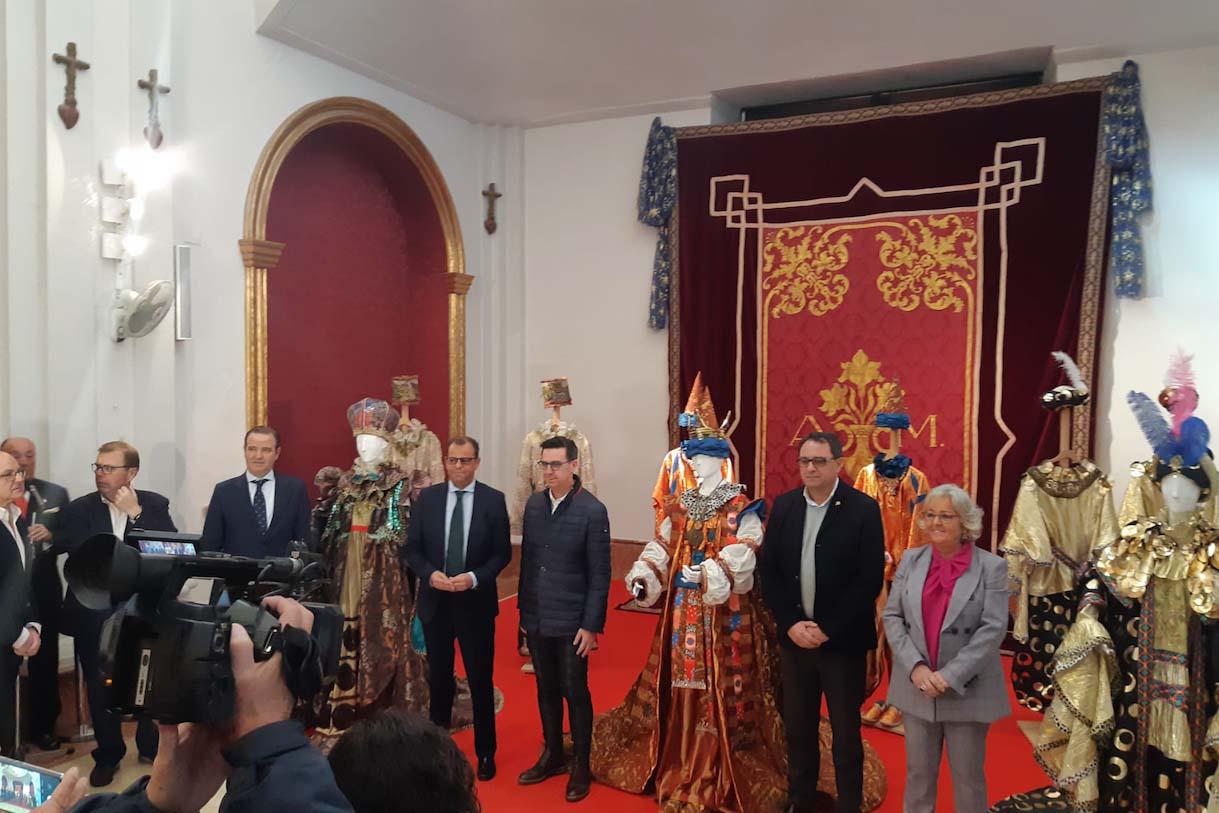 Segado durante la presentación en la Agrupación de Cofradías