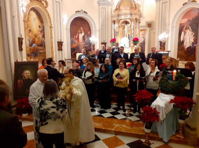 El Coro Diocesano congrega a numerosos fieles en su concierto-oración de Navidad